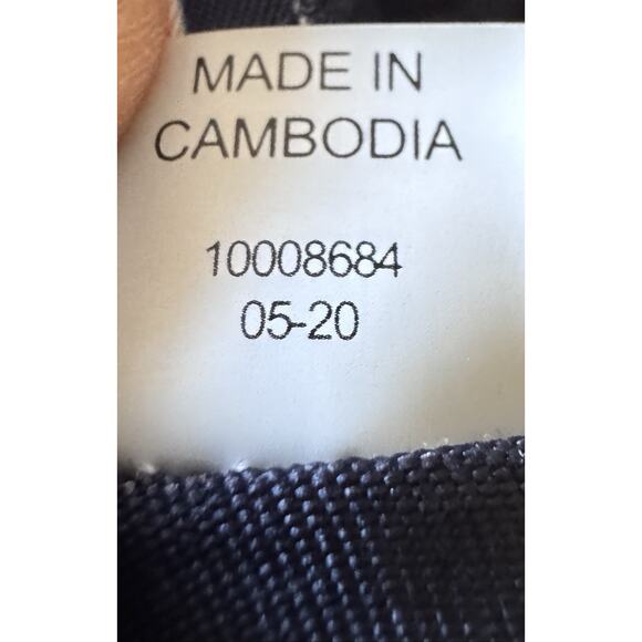 Tory Burch Nylon Logo Backpack – Navy & Red Print NWOT - Picture 7 of 8